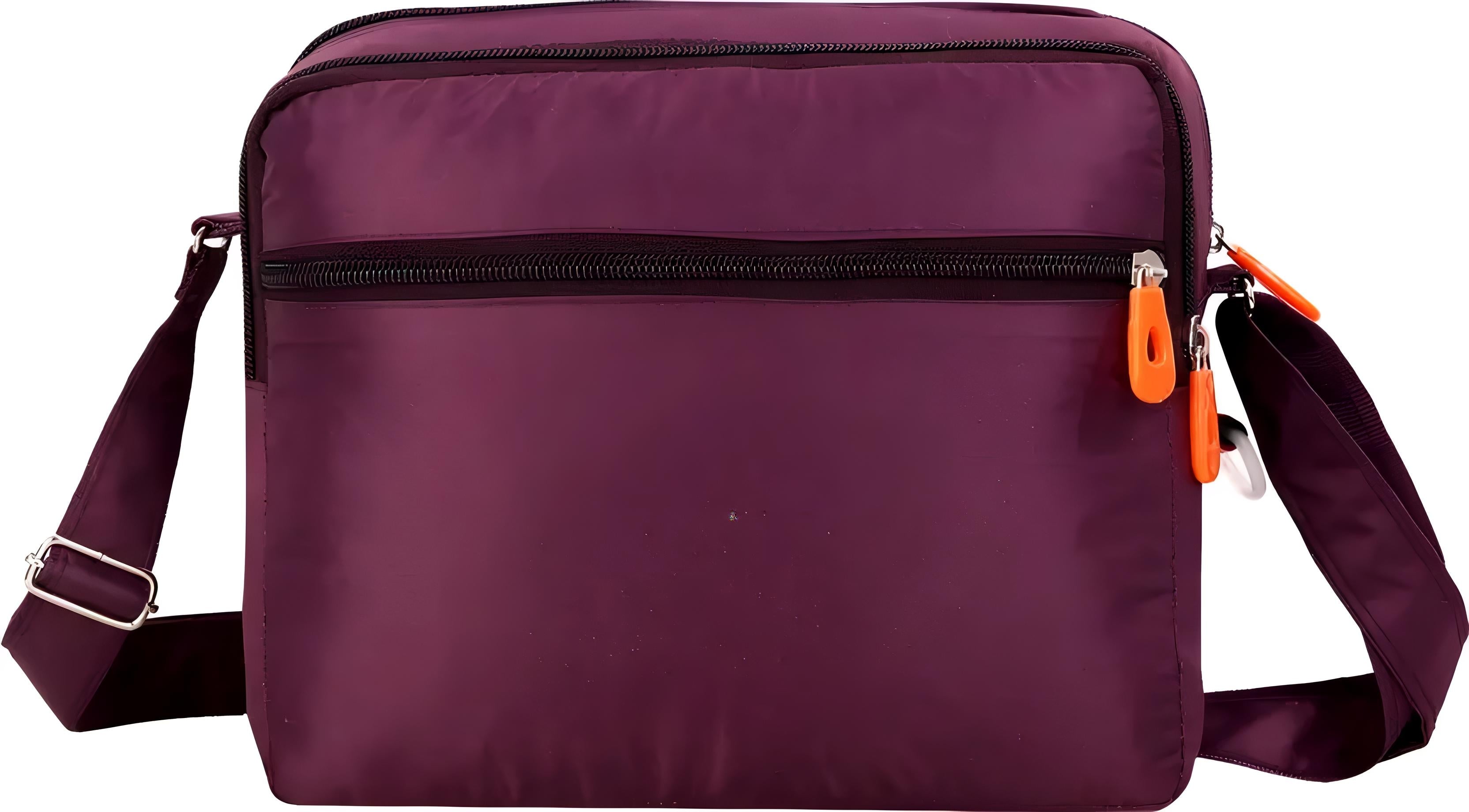 Comfortrek 10 Inch Stylish Waterproof Polyester Crossbody Sling Bag for Men & Women – Stylish Office and Travel Bag with Adjustable Strap, Compact Design and Smart Compartments